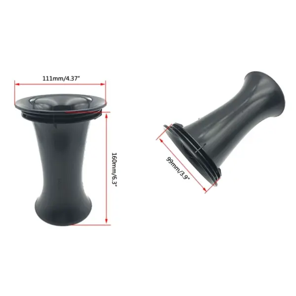 2pcs 99mm Plastic Speaker Port Tubes - Image 4