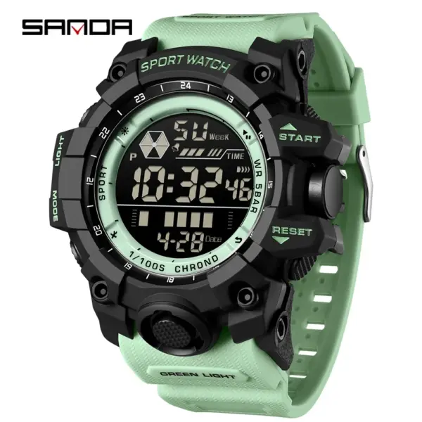 SANDA 6229 Digital Sports Watch Luminous Features - Image 11