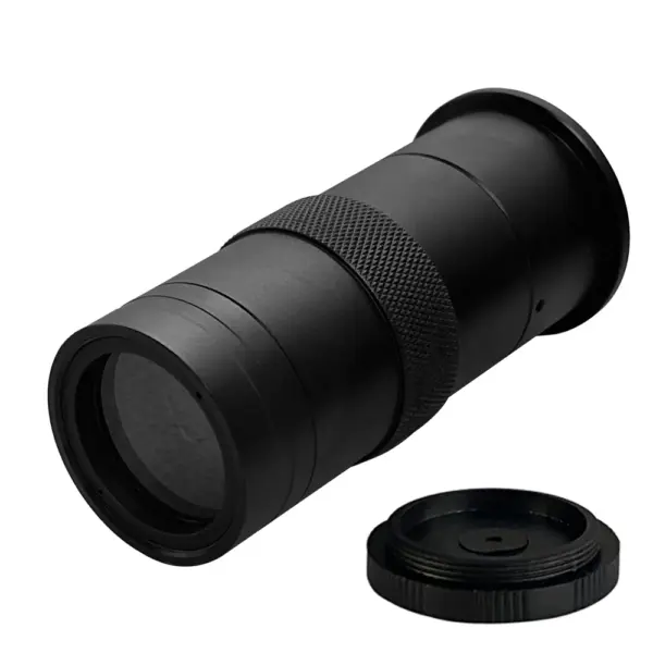 130X Adjustable C-Mount Microscope Lens - Image 5