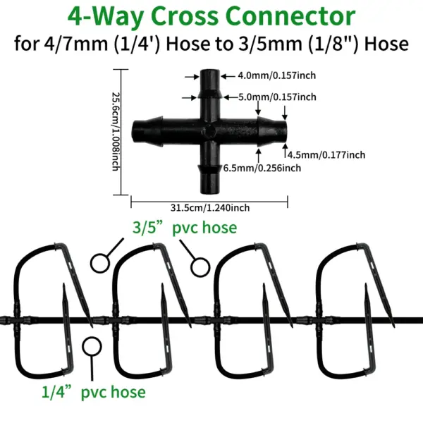 Drip Irrigation Kit for Greenhouse Garden - Image 3