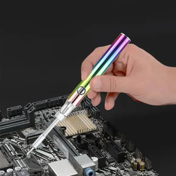 Cordless USB Soldering Iron with Temperature Control - Image 4