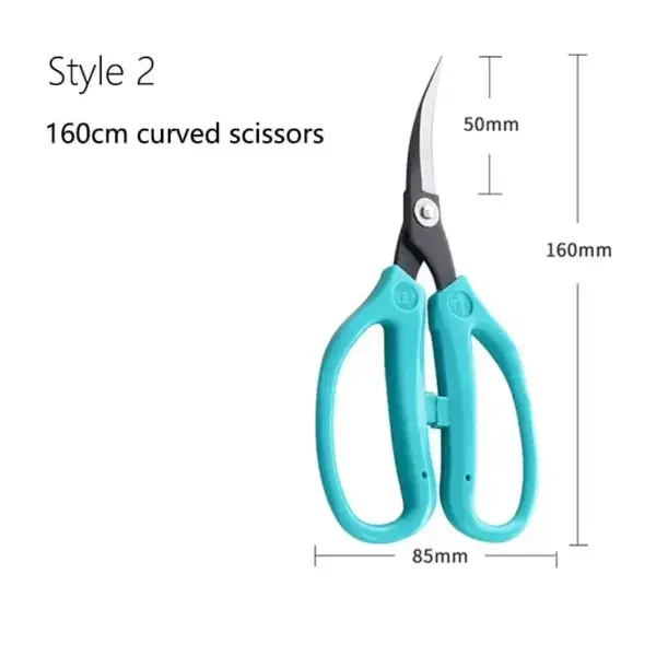 Professional Curved Blade Scissors for Cutting - Image 5