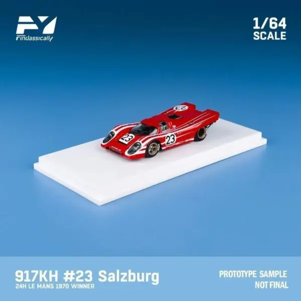 Porsche 917 Martini Diecast Model Car 1:64 - Image 7