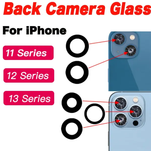 iPhone Camera Glass Lens Cover Replacement - Image 3