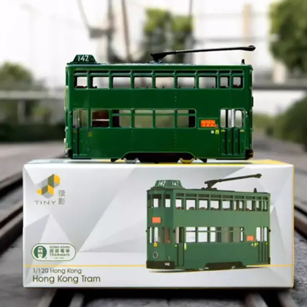 Diecast Hong Kong Double Decker Tram Model - Image 4