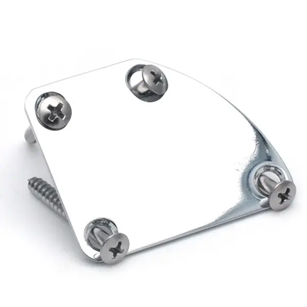 Electric Guitar Neck Plate with Screws - Image 2