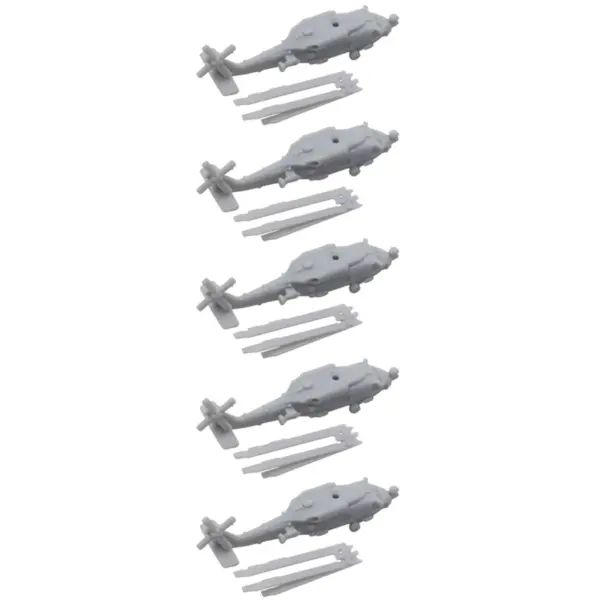 5 Set SH-60 Seahawk Helicopter Models - Image 11