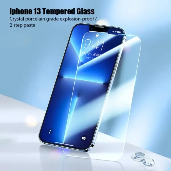 4PCS Tempered Glass for Multiple iPhone Models - Image 2