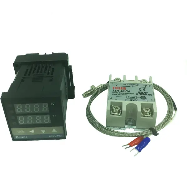 REX-C100 Digital Thermostat with K Type Sensor - Image 2
