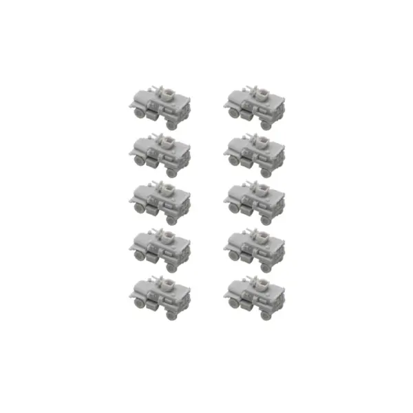 10PCS Resin Cougar MRAP Model Kits - Image 8