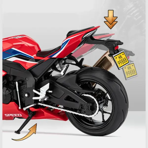1:12 Honda CBR 1000RR-R Motorcycle Model - Image 6