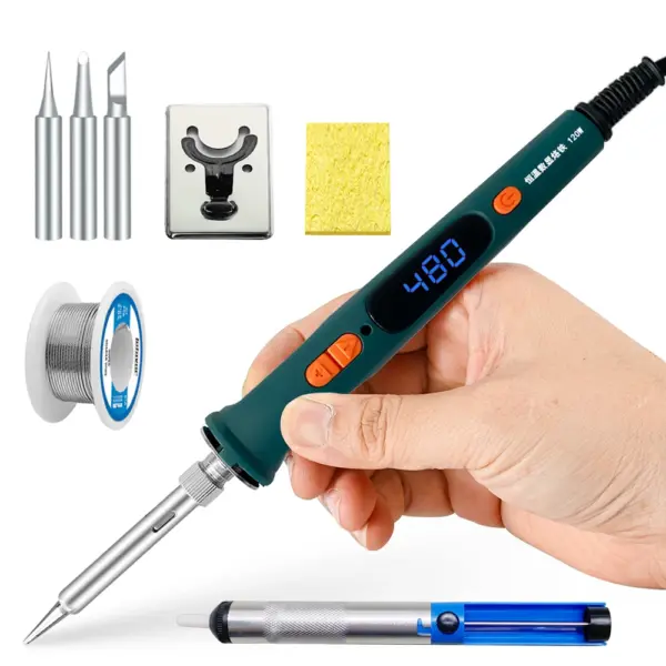 Digital Soldering Iron Kit 100W/120W 907/909 - Image 15