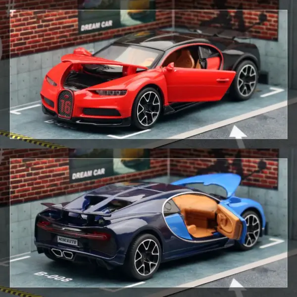 Bugatti Chiron 1/32 Diecast Model Car - Image 4