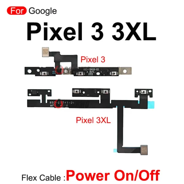 Google Pixel Power and Volume Buttons Flex Cable Replacement - Image 4
