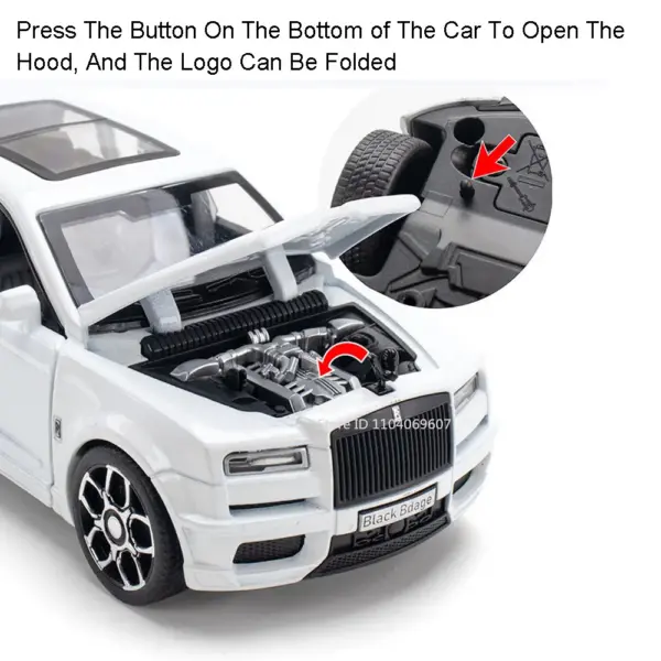 1:32 Scale Rolls Royce Cullinan RV Model - Image 4