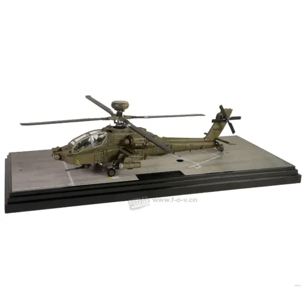 1:72 Scale US Army AH-64D Apache Model - Image 6