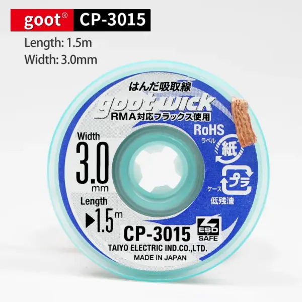 Goot Wick Desoldering Tape for PCB Repair - Image 5