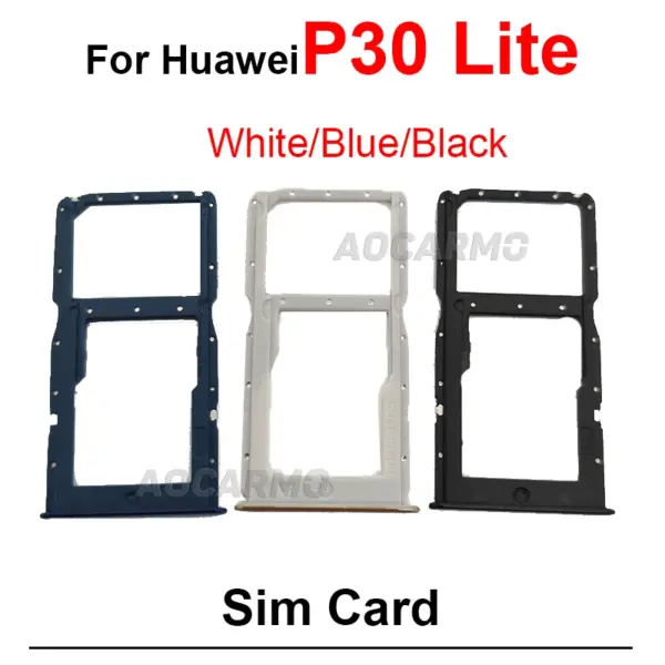 SIM Card Tray Holder for Huawei P30 Lite - Image 3