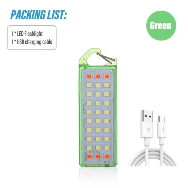 Mini Rechargeable LED Work Light Keychain - Image 8
