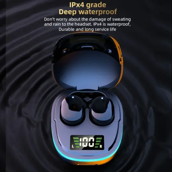 TWS G9S Waterproof Bluetooth Earphones with Mic - Image 6