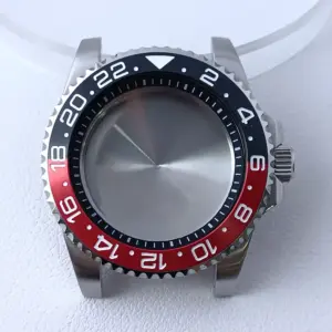 40.5mm Stainless Steel GMT Watch Case NH35/NH36 162 S6a041318335b49f3afc00b662bb5d6c3I