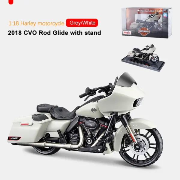 1:18 Maisto Harley 2018 CVO Breakout Model - Image 5
