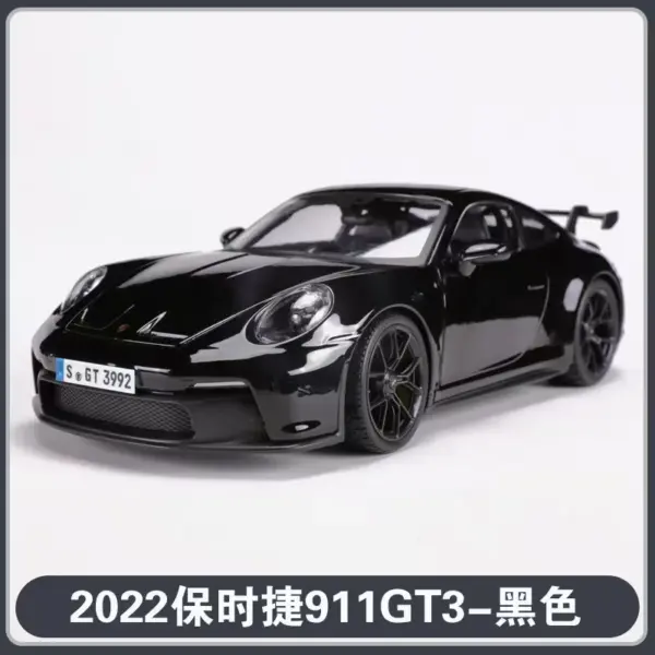 1:18 Porsche 911 GT3 Diecast Model Car - Image 8