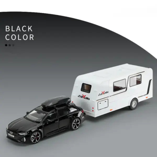 1/32 Alloy Diecast RV Trailer Car Model - Image 19