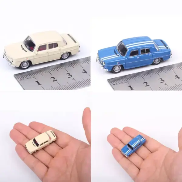 Diecast 1/87 Scale Peugeot 404 Taxi Model - Image 5