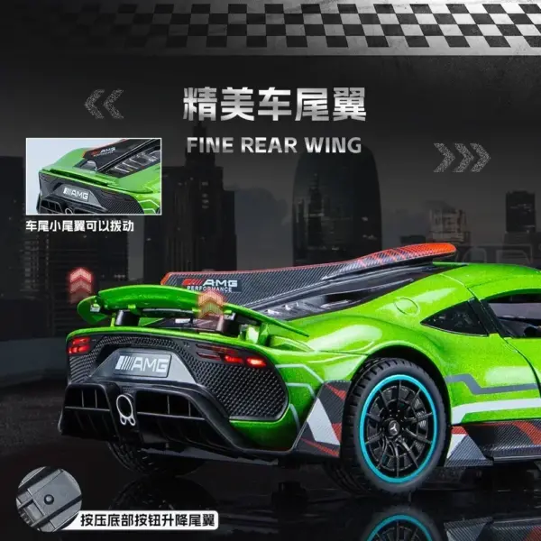 1:24 Mercedes Benz ONE Diecast Model Car - Image 5