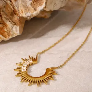 Trendy Moon Pendant Necklace for Women 14 S6a6b8c030c594a2e8903f7835db14fc7B