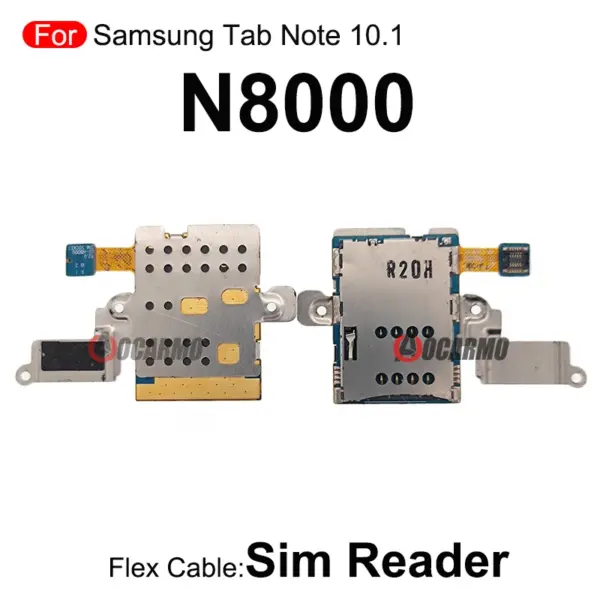 Samsung Galaxy Note 10.1 N8000 Sim Card Reader Flex Cable - Image 2