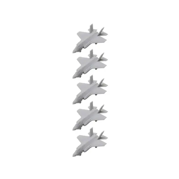 5PCS F-35A Lightning II Fighter Models - Image 8