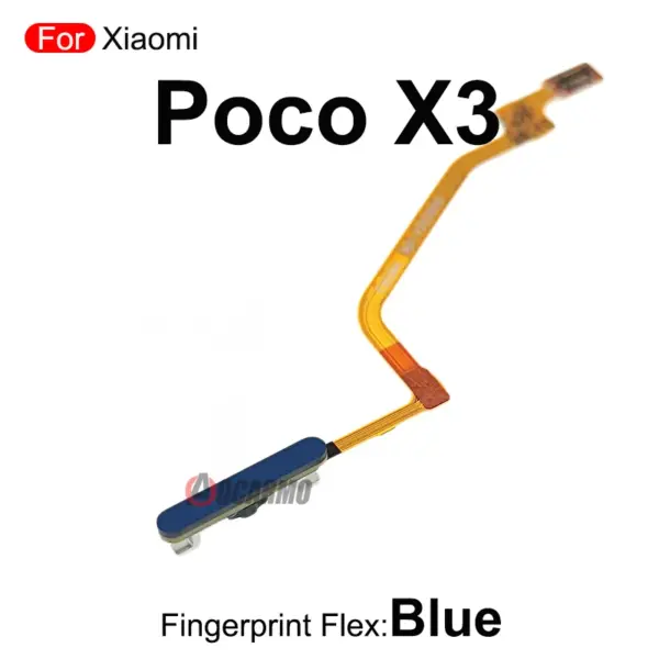 Fingerprint Sensor Home Button Flex Cable for Xiaomi POCO X3 - Image 7