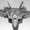 F22 Raptor Stealth Fighter Paper Model Kit