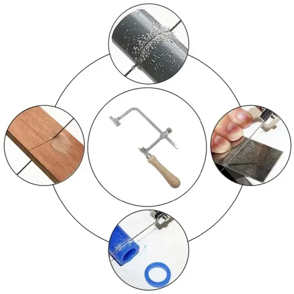 Jeweler's Saw Frame Kit with 12 Blades - Image 5