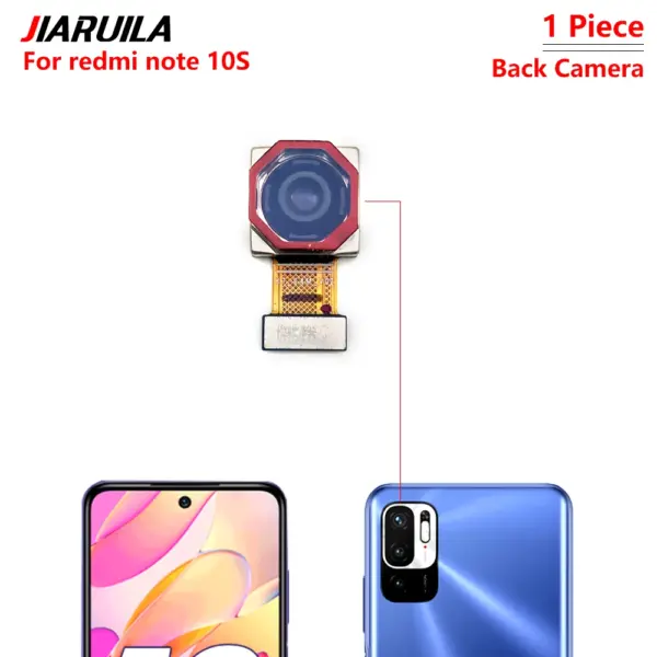 Rear and Front Camera Modules for Xiaomi Redmi Note 10 Pro 10S - Image 4
