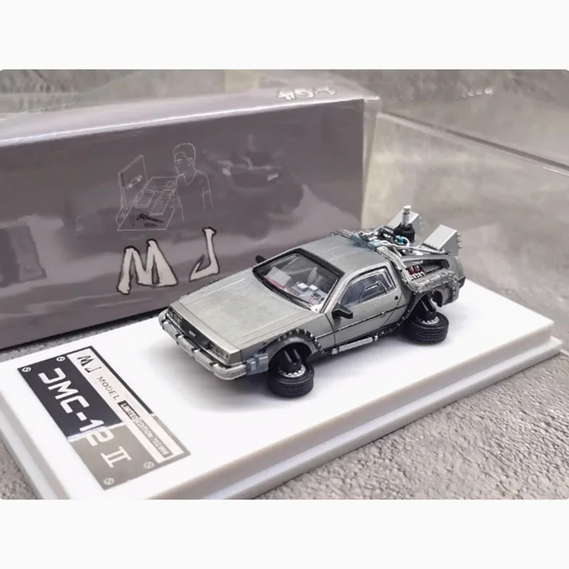 1:64 Back To The Future Delorean Model Car 6 1:64 Back To The Future Delorean Model Car - Image 6
