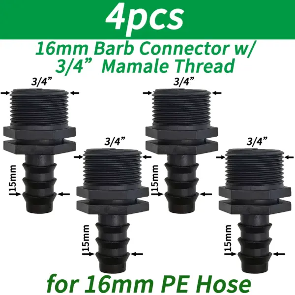 1/2 inches 3/4 inches Male Female Thread Hose Connector - Image 17