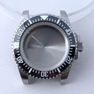 40.5mm Stainless Steel GMT Watch Case NH35/NH36 233 S6b91a81c47c54f66958808fcf0fdbf62W