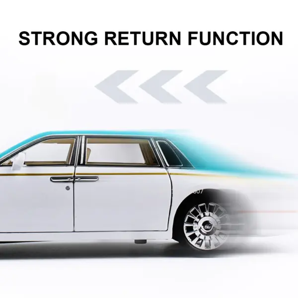 1:24 Scale Rolls Royce Phantom Diecast Model - Image 4