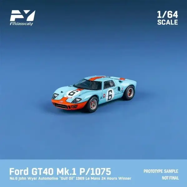 Porsche 917 Martini Diecast Model Car 1:64 - Image 10