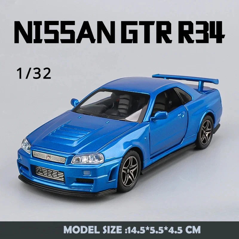 Wild Speed Nissan Skyline GT-R R34 Alloy Model 13 Wild Speed Nissan Skyline GT-R R34 Alloy Model - Image 13