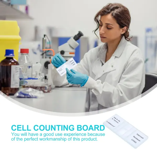 Hemocytometer Counting Chamber for Cell Analysis - Image 3