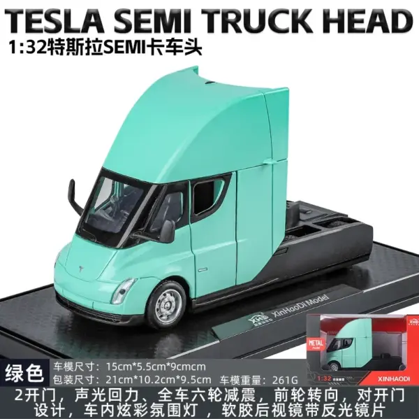 1:32 Scale Tesla SEMI Truck Model Car - Image 10