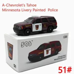1:64 Ford Taurus/Chevrolet Tahoe Police Model 16 S6bea927a5d1e4f7b9d22b181e23862f0d