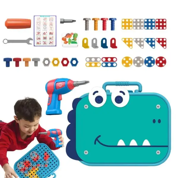 Electric Drill Puzzle Set 351pcs - Image 3