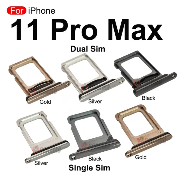 iPhone 11 Pro Max Dual SIM Tray Slot - Image 6