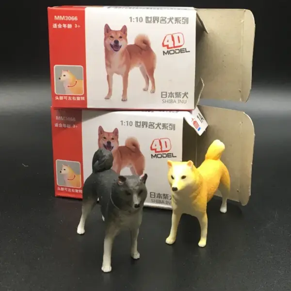 10pcs 1:10 Dog Model Figure Set - Image 4