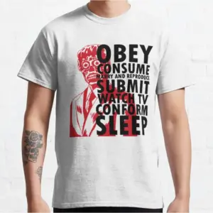 Vintage Alien Graphic T-Shirt for Men